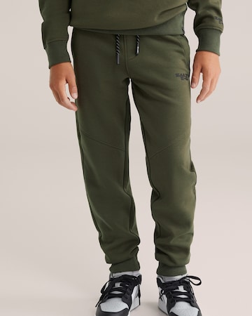 WE Fashion - regular Pantalón en verde: frente