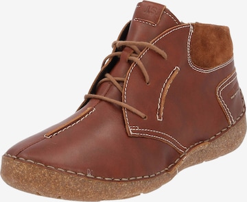 JOSEF SEIBEL Lace-Up Shoes 'Fergey' in Brown: front