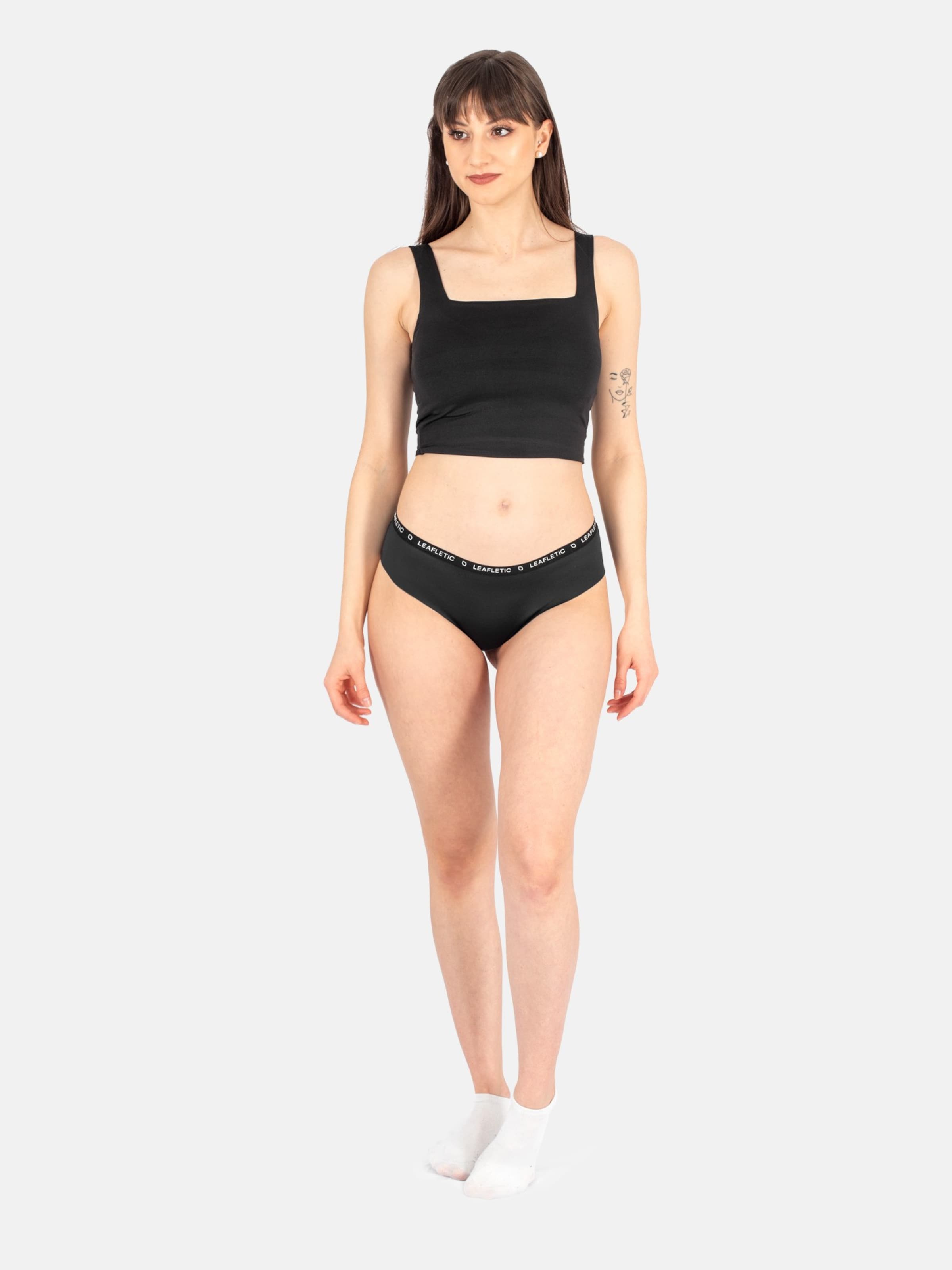 LEAFLETIC Broekje 'Leafletic Women’s Mid Rise Hipsters/Brief' in Gemengde kleuren