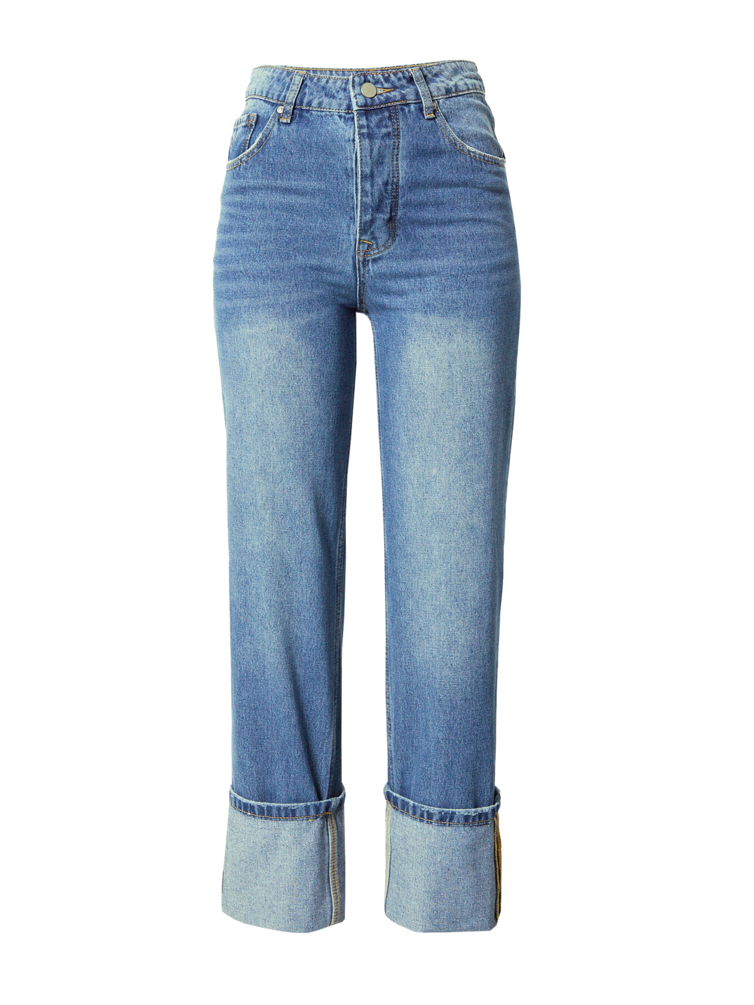 Warehouse Regular Jeans in Blue: front