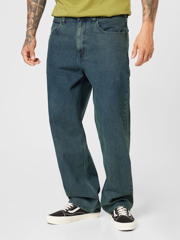 Volcom Loosefit Jeans in Blauw: voorkant