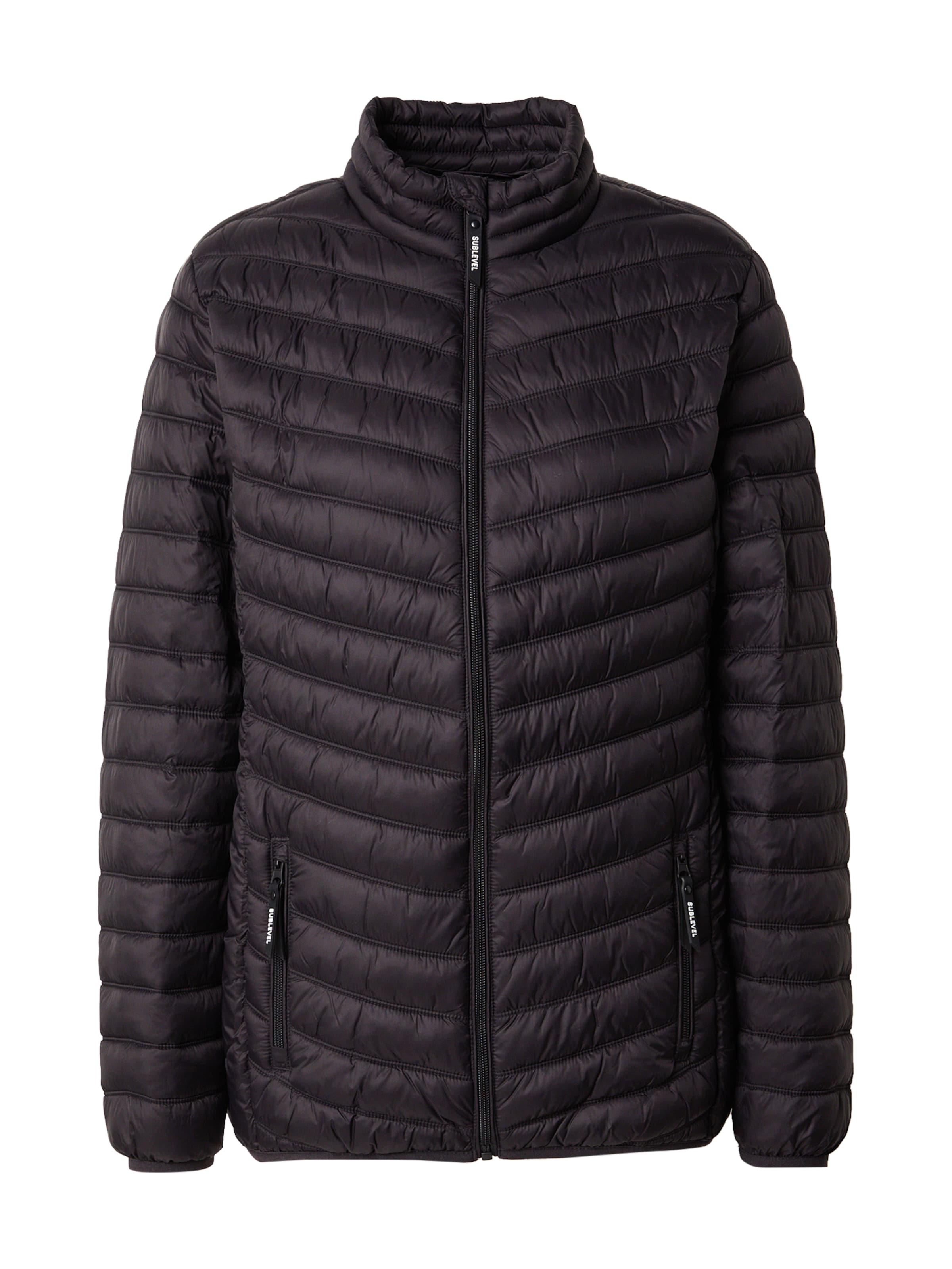 Sublevel Between-Season Jacket in Black: front