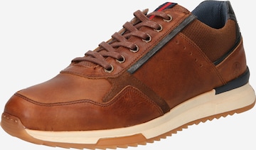 BULLBOXER Sneakers laag in Bruin: voorkant