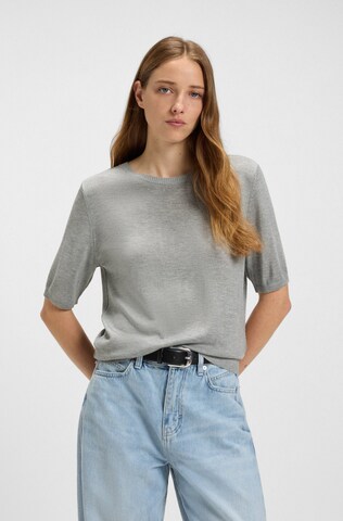 BOSS Pullover in Grau: Vorderseite