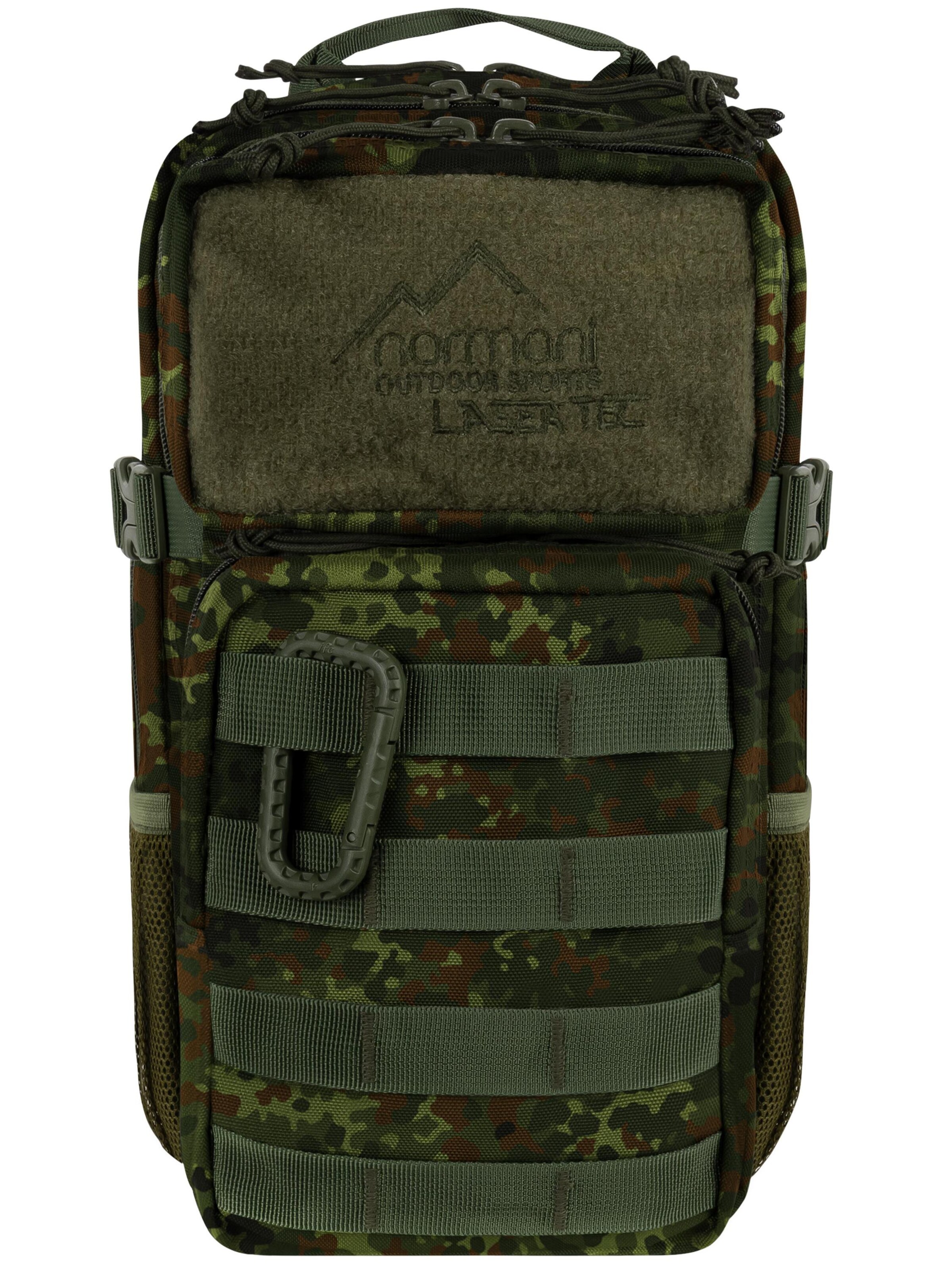 normani Rugzak 'Makinak' in Groen: voorkant