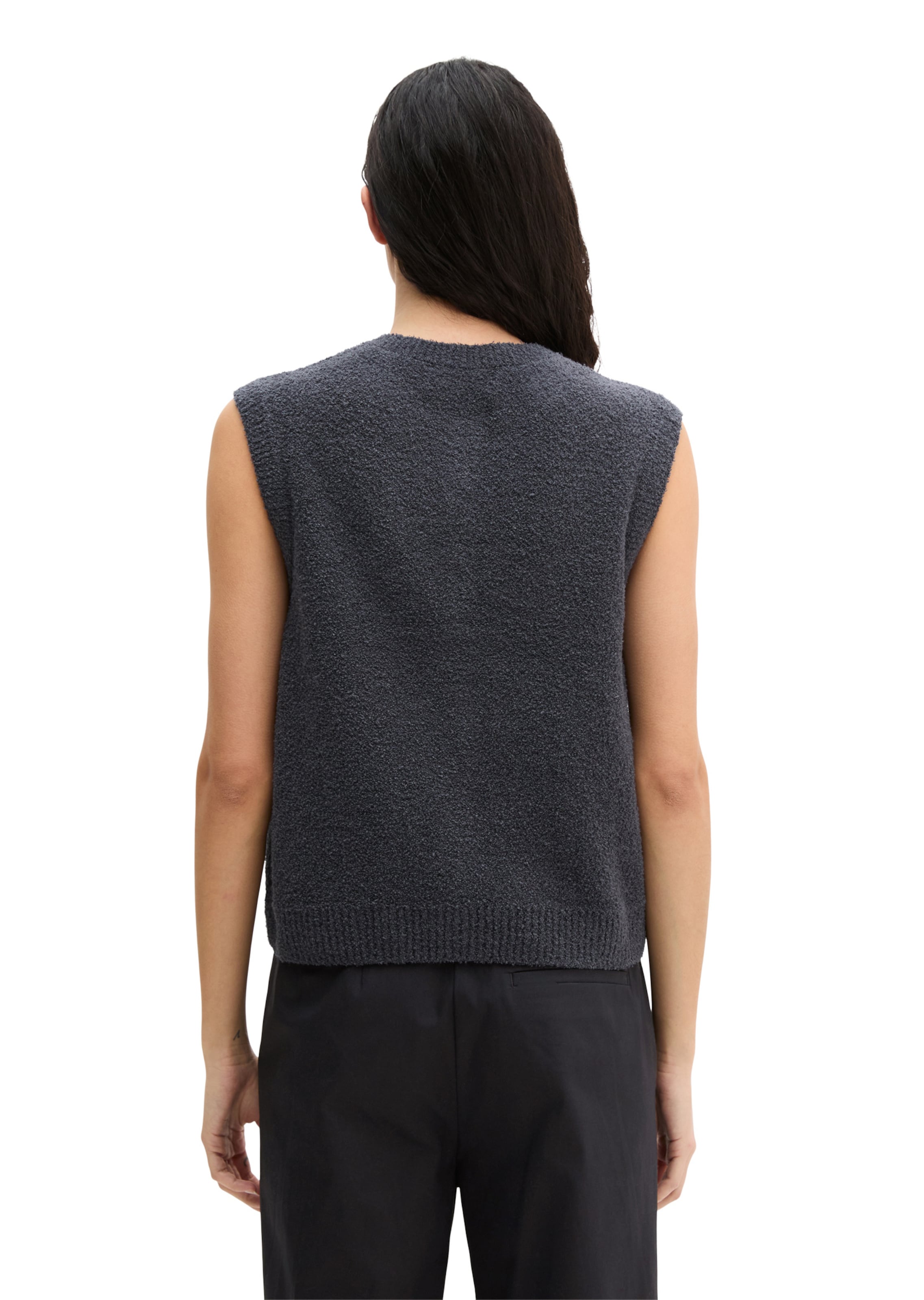 Marc O'Polo Strickweste in Grau