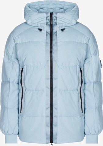 Weekend Offender Winterjas 'AMSTERDAM' in Blauw: voorkant