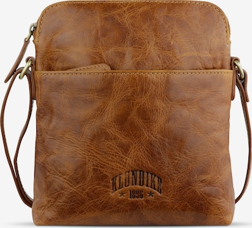 KLONDIKE 1896 Crossbody Bag 'Mountain' in Brown: front