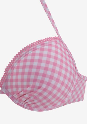 Invisible Hauts de bikini BUFFALO en rose