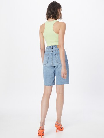 Monki Regular Jeans in Blauw