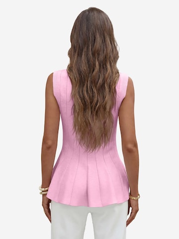 Imily Bela Gebreide top in Roze