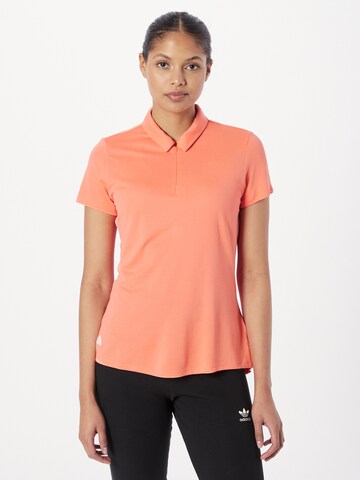 ADIDAS GOLF Performance Shirt in Orange: front