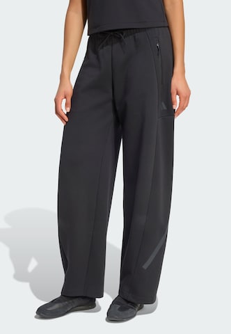 ADIDAS SPORTSWEAR - Loosefit Pantalón deportivo 'Z.N.E.' en negro: frente