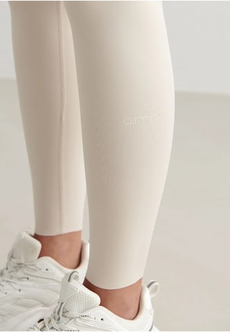Aim'n Skinny Sportbroek in Beige