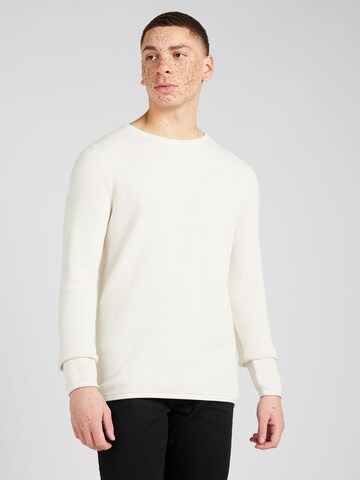 QS Pullover i beige: forside