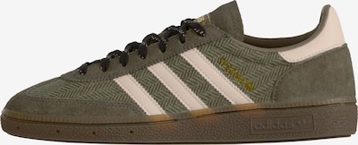 36 dydžio Sportbačiai be auliuko 'Handball Spezial' iš ADIDAS ORIGINALS, spalva – kremo / rusvai žalia / alyvuogių spalva, Prekių apžvalga