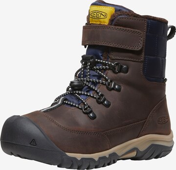 KEEN Boots 'Kanibou Wp' in Brown: front