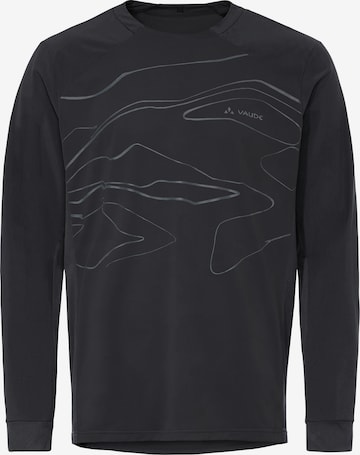 VAUDE Funktionsshirt 'Moab' in Schwarz: Vorderseite