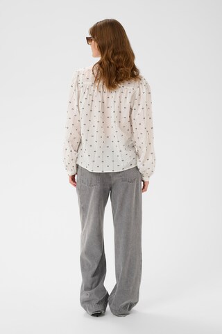 SOAKED IN LUXURY Blouse 'Amelie' in White