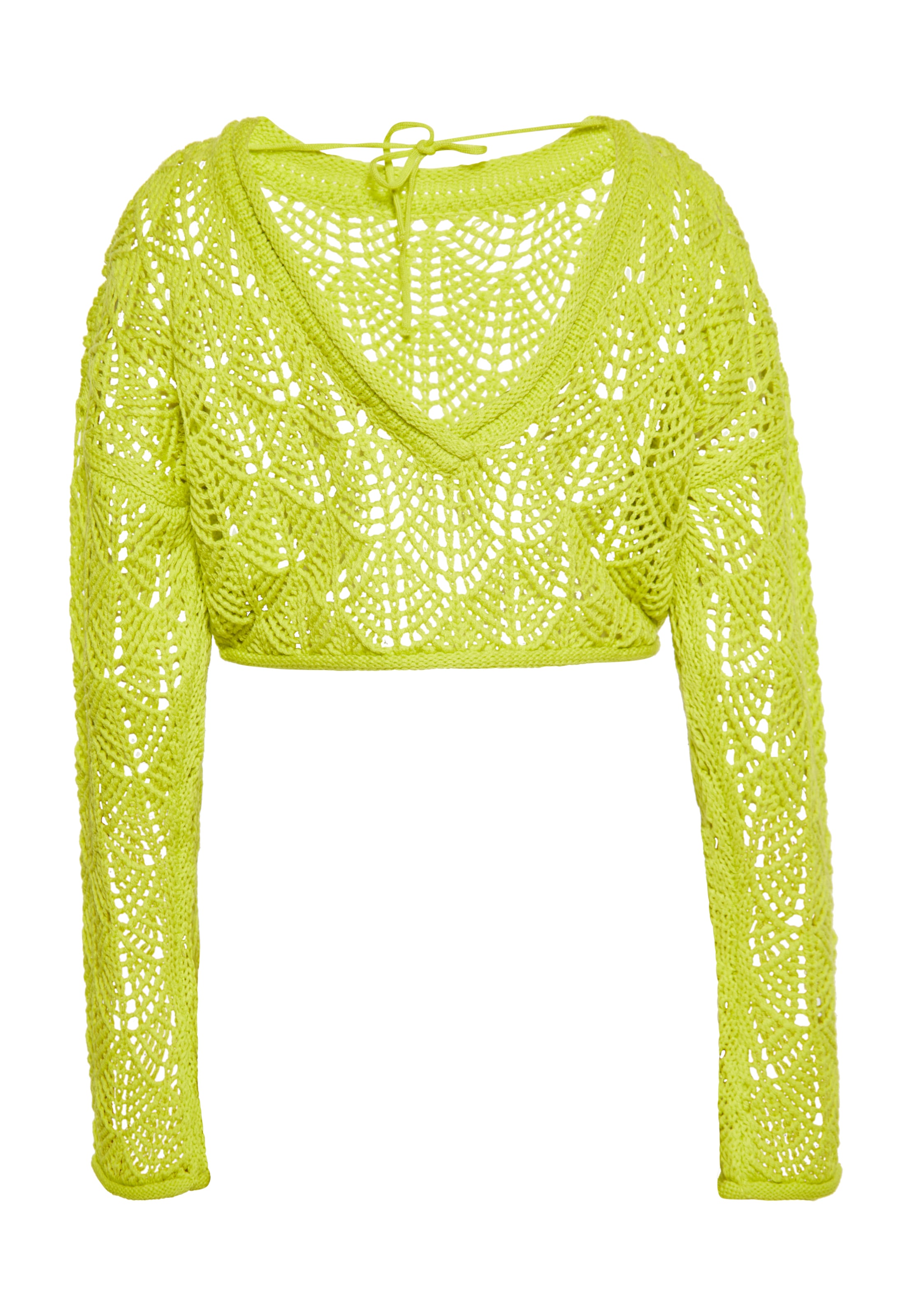 swirly Pullover in Grün