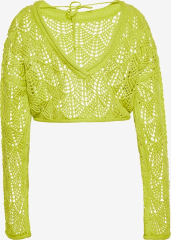 swirly Sweater in Green