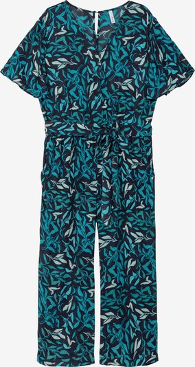 SHEEGO Jumpsuit in Navy / Cyan blue / Pastel blue, Item view
