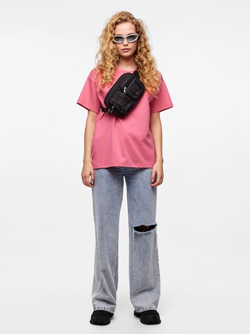 T-shirt 'SKYLAR' PIECES en rose