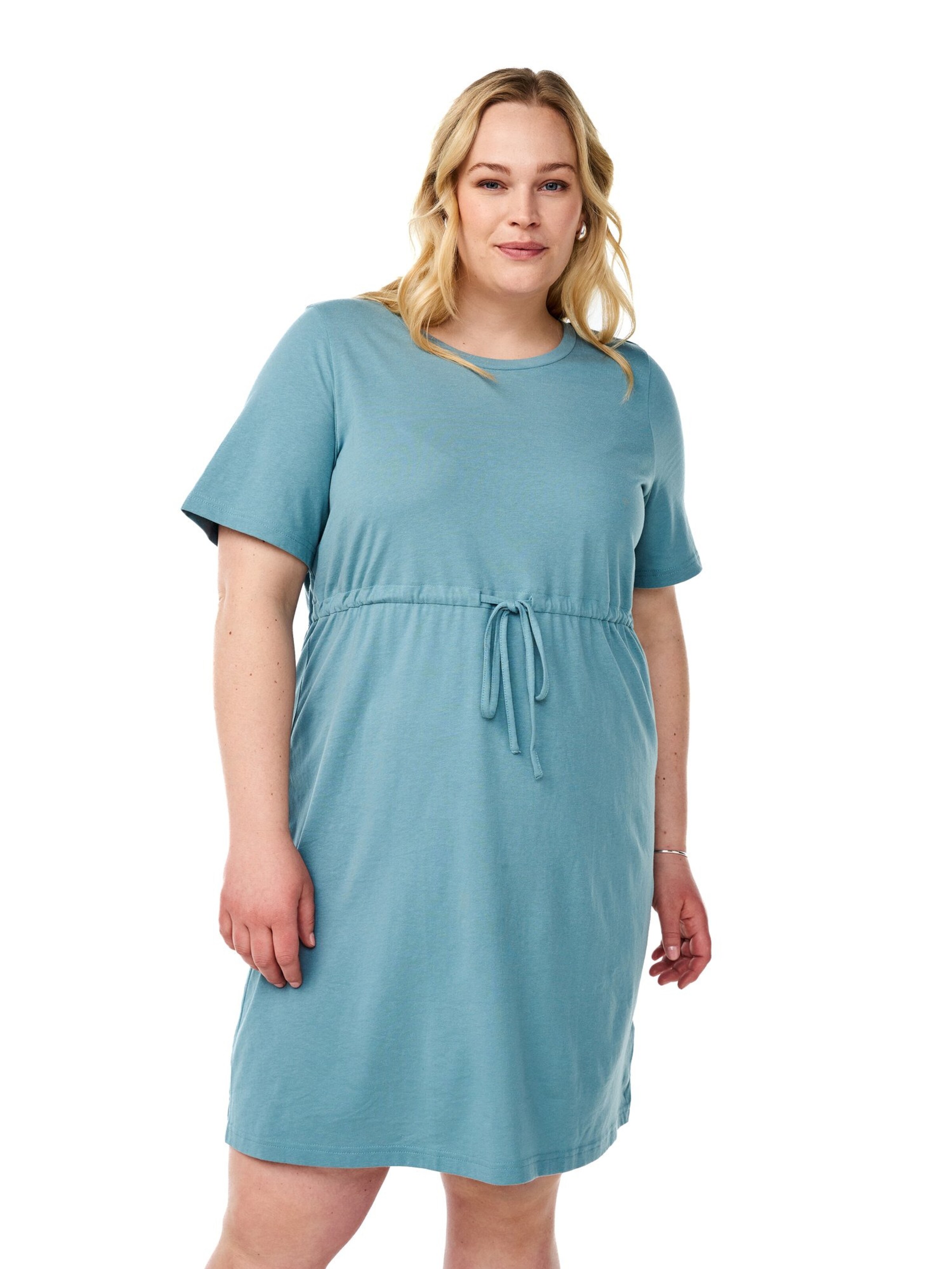 Robe 'Flcaja' Flash by Zizzi en bleu : devant