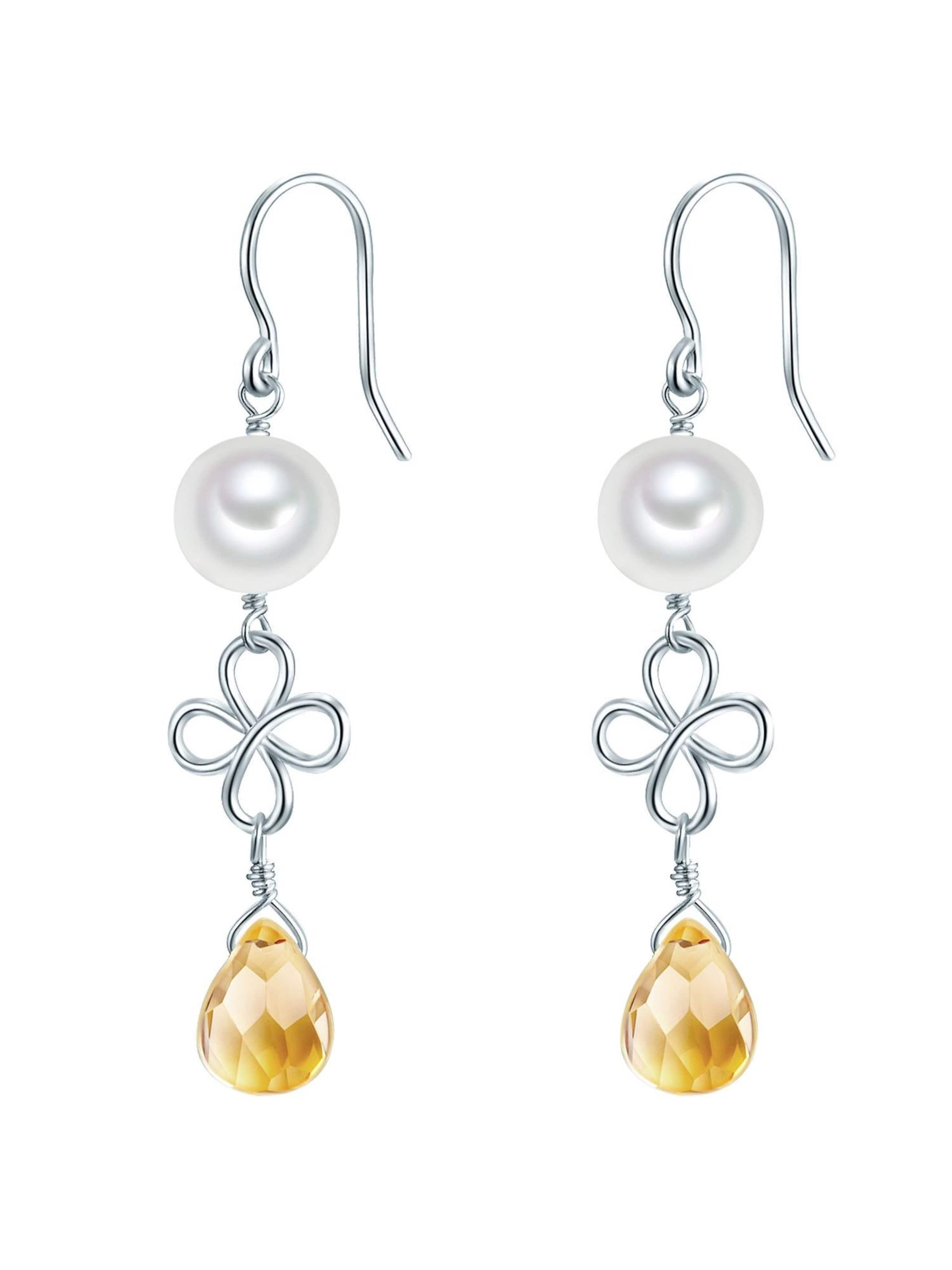 Valero Pearls Ohrringe in Mischfarben: Vorderseite