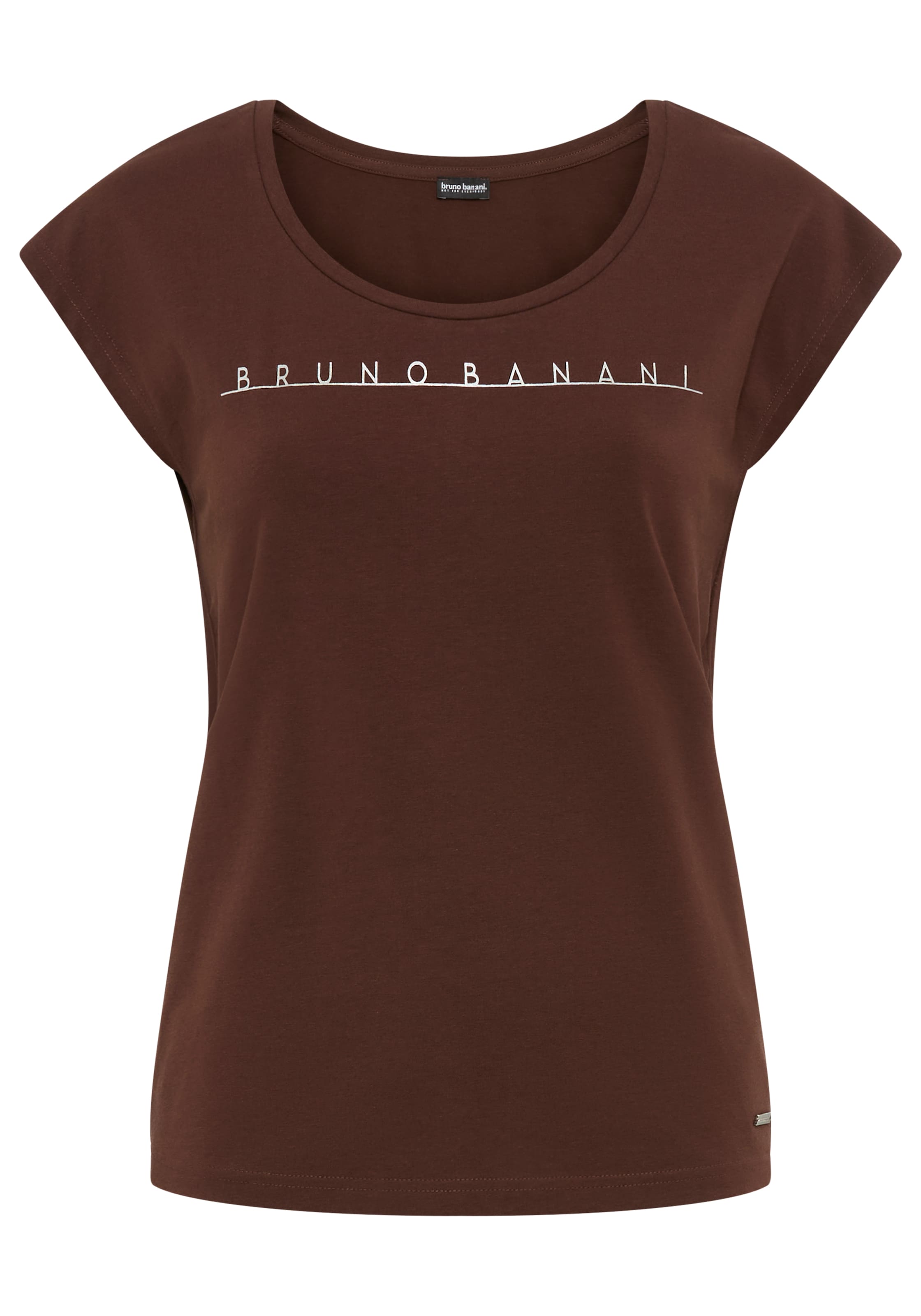 Bruno Banani LM T-Shirt in Braun: Vorderseite