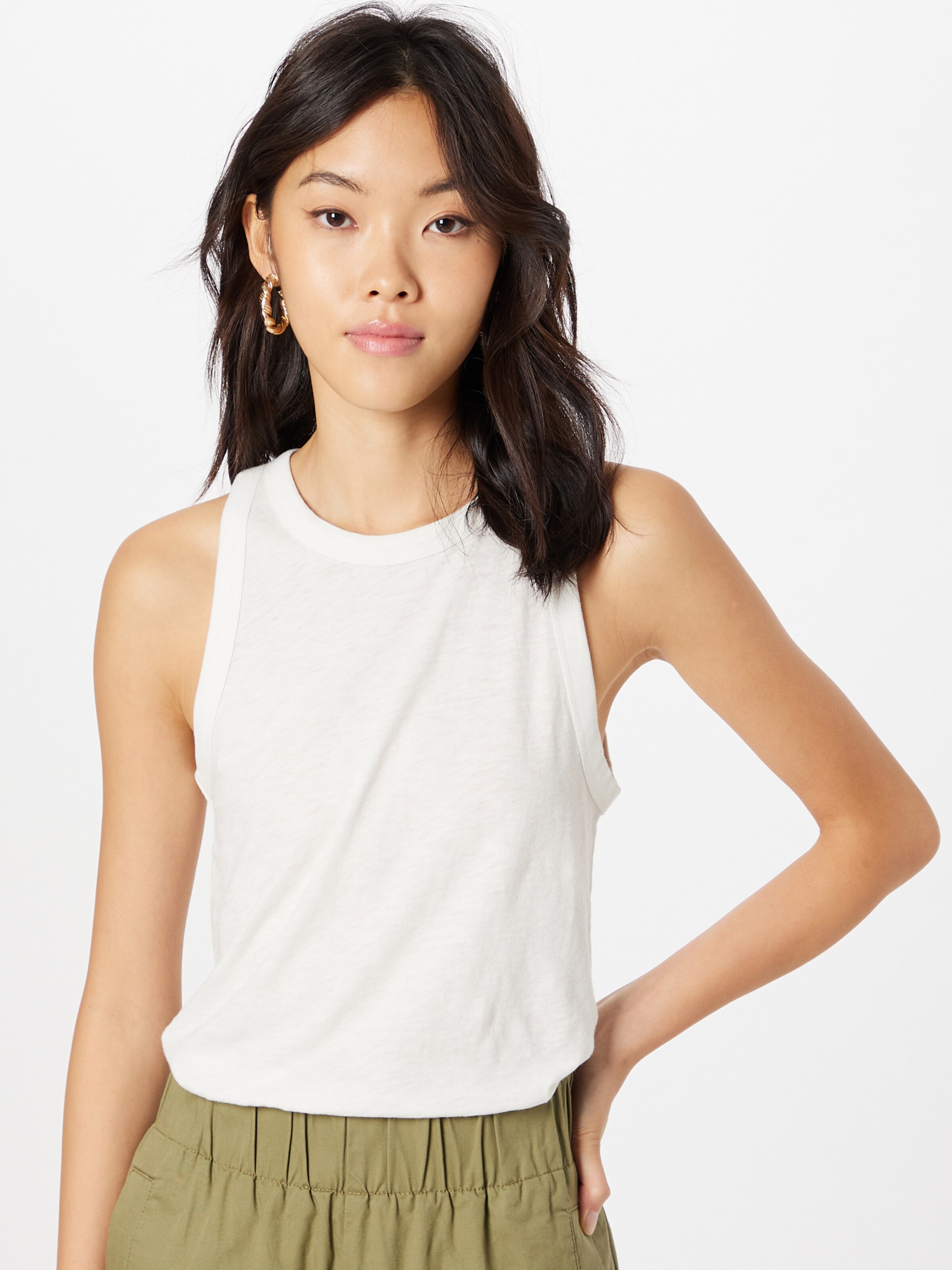 Frauen Shirts & Tops Marc O'Polo DENIM Top in Offwhite - RK96640 Frauen Shirts & Tops Marc O'Polo DENIM Top in Offwhite - RK96640