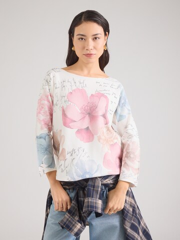 Pull-over 'Ya44sminaa' ZABAIONE en rose : devant