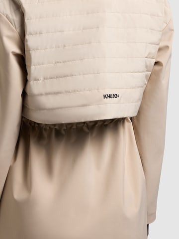 khujo Ανοιξιάτικο και φθινοπωρινό παλτό 'Elsa' σε μπεζ