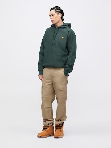 Carhartt WIP Sweatshirt 'American Script' in Green