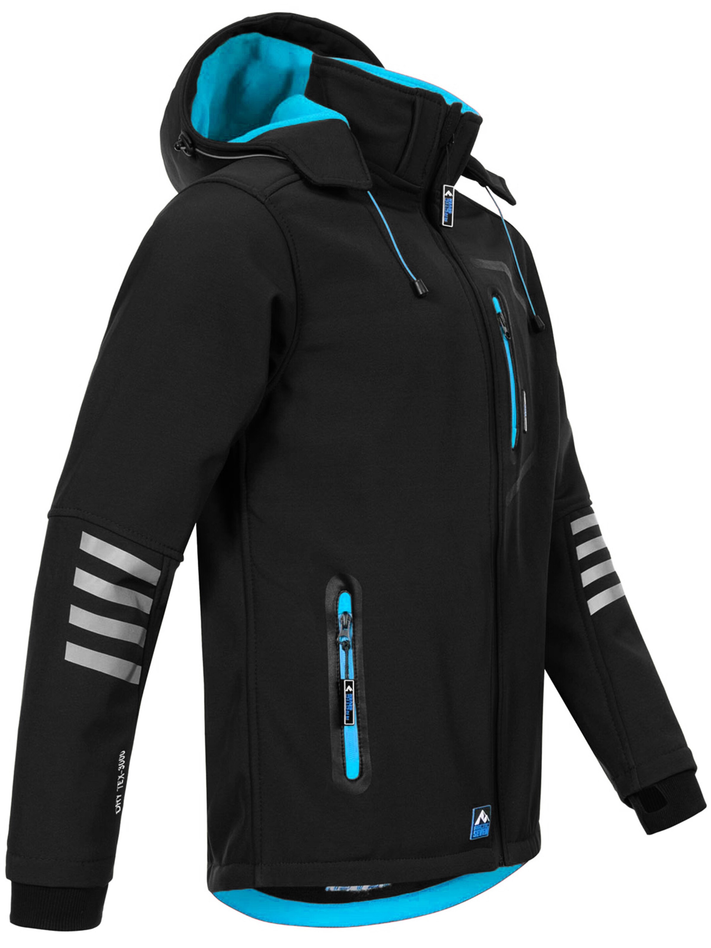 Arctic Seven Tussenjas in Zwart