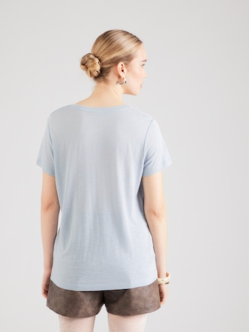 T-shirt Lee en bleu : derrière
