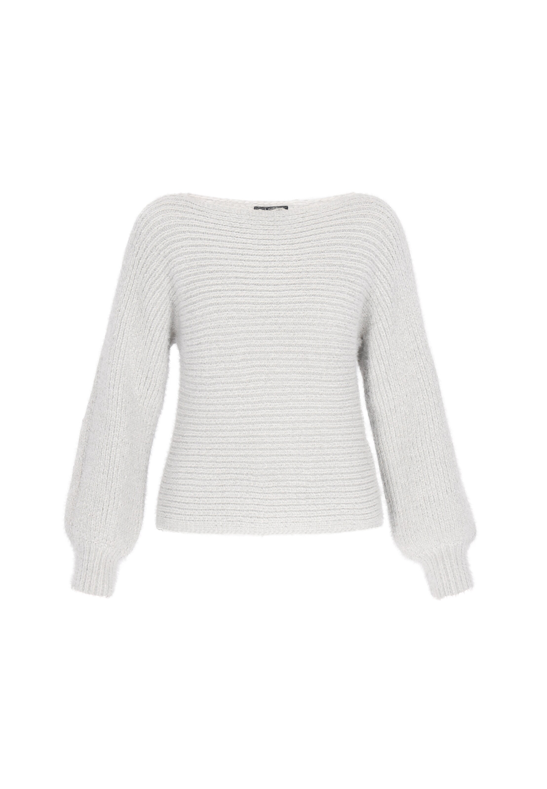 DreiMaster Vintage Pullover in Grau: Vorderseite
