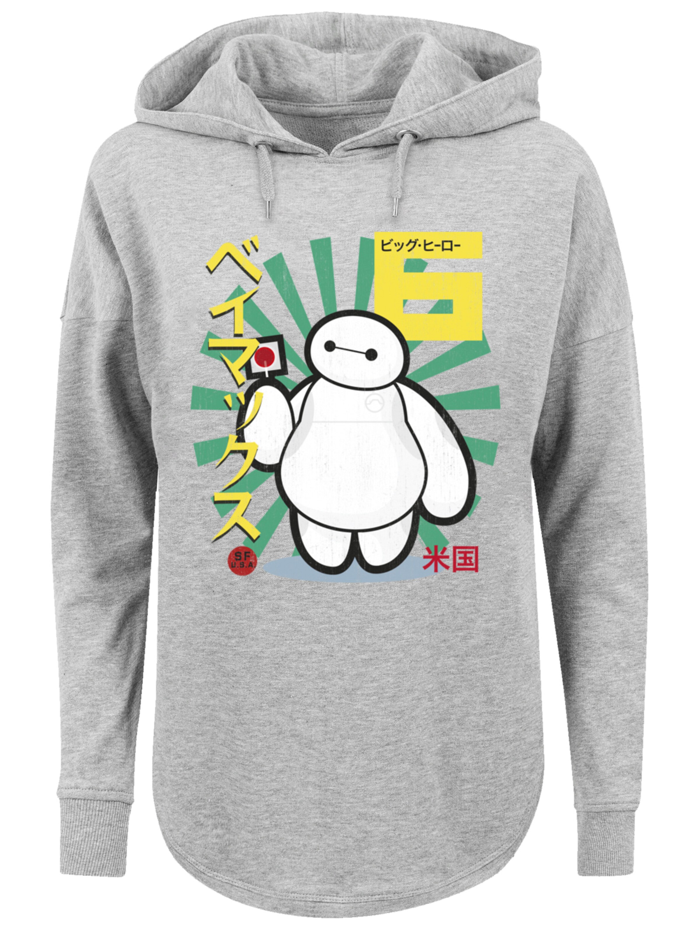 Sweat-shirt F4NT4STIC en gris : devant