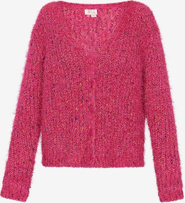 IZIA Strickjacke in Pink: Vorderseite