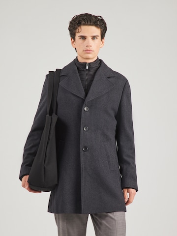Manteau mi-saison 'Auckland' Bruun & Stengade en gris : devant