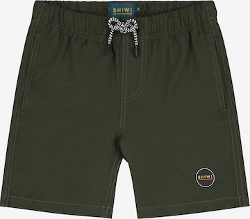 Shorts de bain 'Mike' Shiwi en vert : devant