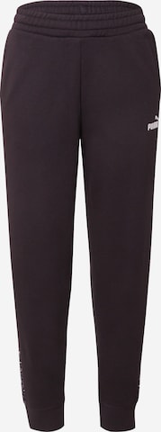 PUMA Спортивные штаны 'Essentials' в Черный: спереди