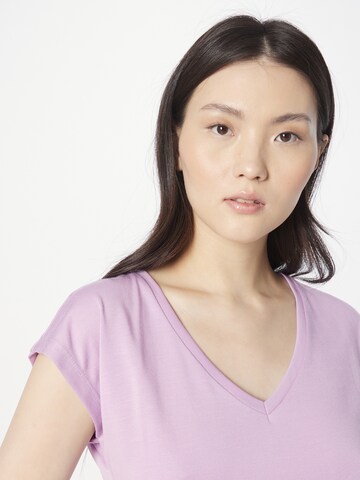 T-shirt 'Alise' Kaffe en violet