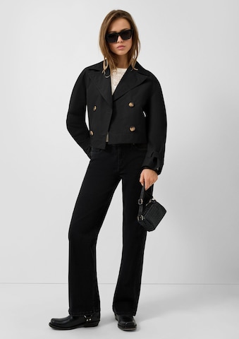 QS Between-season jacket in Black