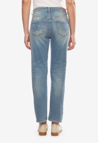 Le Temps Des Cerises Slimfit Jeans in Blauw