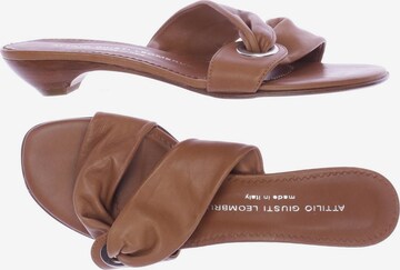 AGL Attilio Giusti Leombruni Sandalen 37 in Braun: Vorderseite