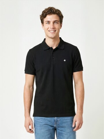 Regular fit Camicia ' Classic ' di TEESHOPPEN in nero: frontale
