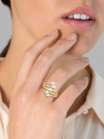 Rafaela Donata Ring in Blauw: voorkant