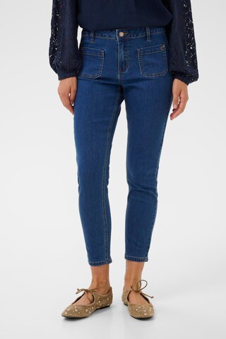 Cream Slim fit Jeans 'CRSanny ' in Blue: front