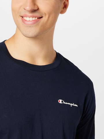 Champion Authentic Athletic Apparel T-shirt 'Classic' i blå